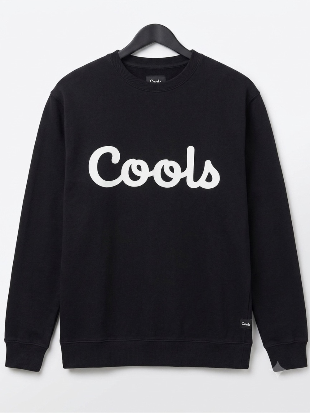 Cools Black Graphic Crewneck Sweatshirt - Size M
